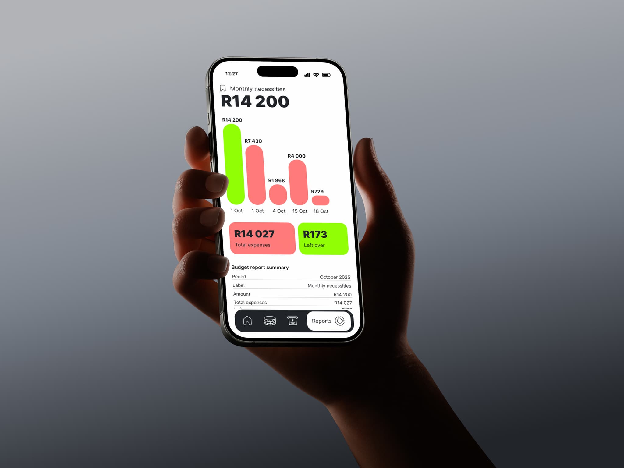 Buccet budgeting app