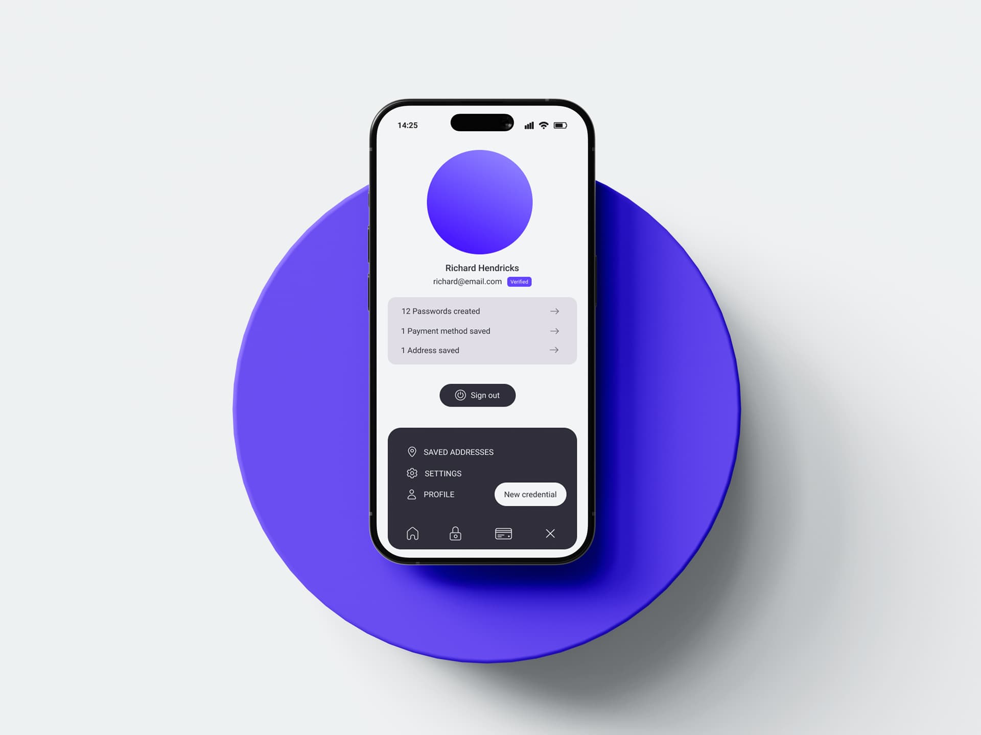 Volt security app